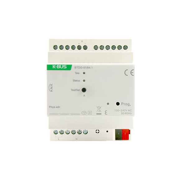 KNX/DALI Gateway 1-Fold, 4SU MDRC