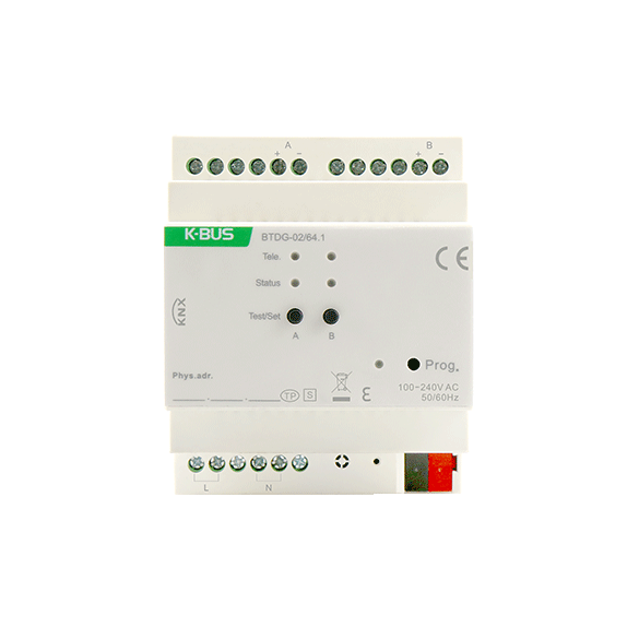 KNX/DALI Gateway 2-Fold, 4SU MDRC