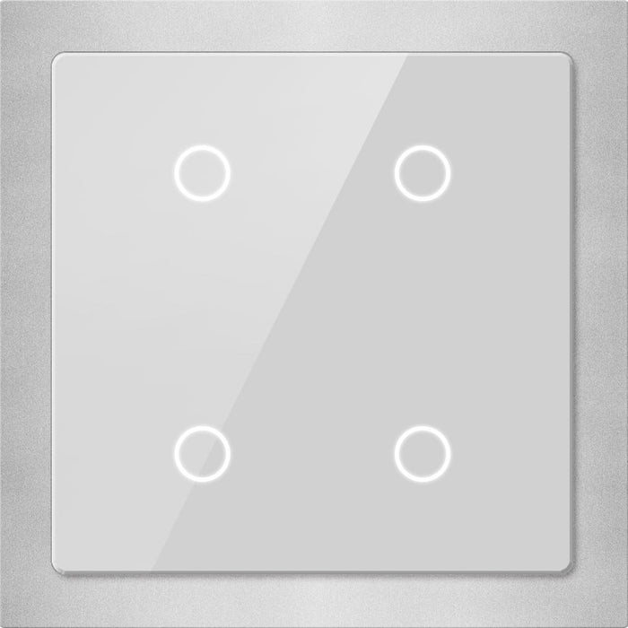KNX Touch Button Slim, 4-Button