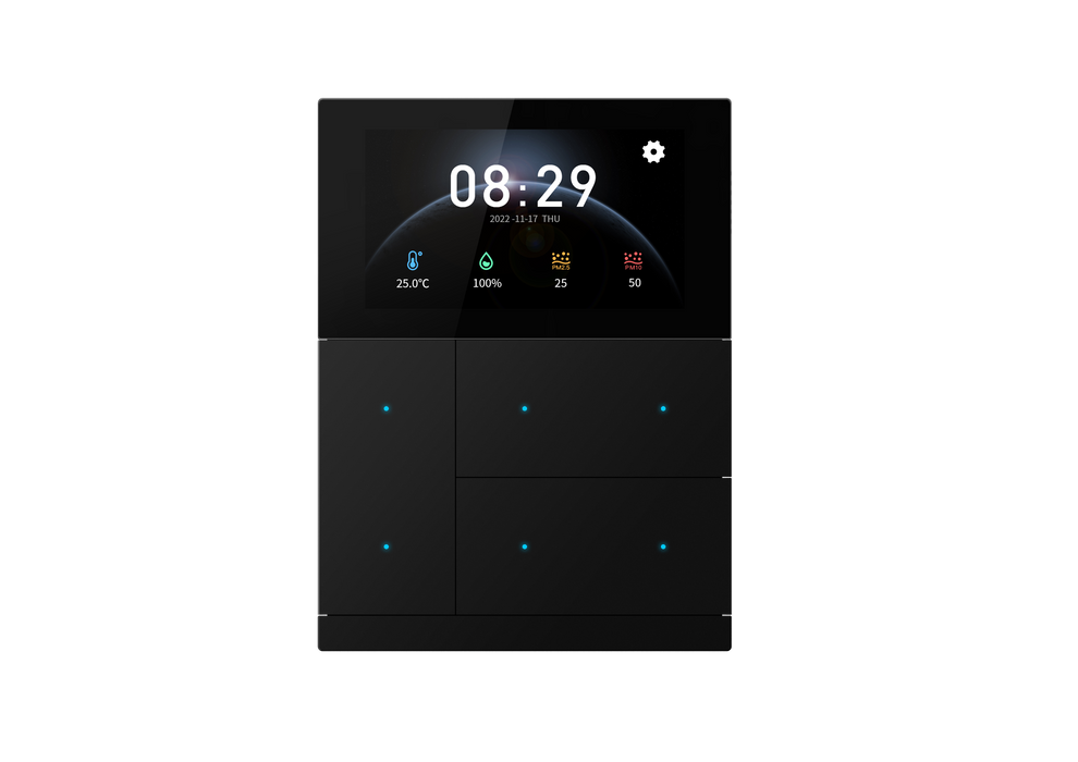 KNX Waltz Touch+ Pad - metal button