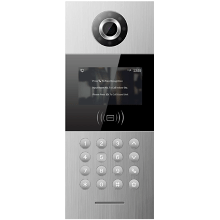 4.3" Face Recognition Outdoor Station(2MP Camera)