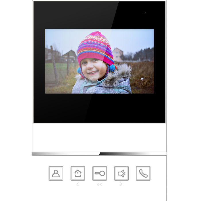 4.3” Indoor Monitor (Touch Key)