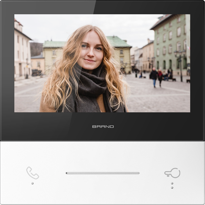 7” Tuya WIFI  Indoor Monitor (White/ Grey)