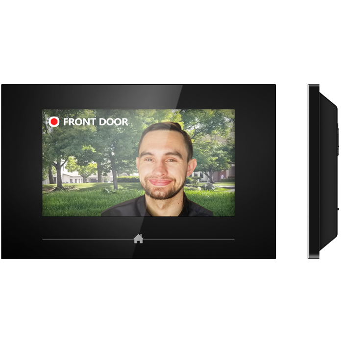 7” Indoor Monitor (Touch Panel/Black)